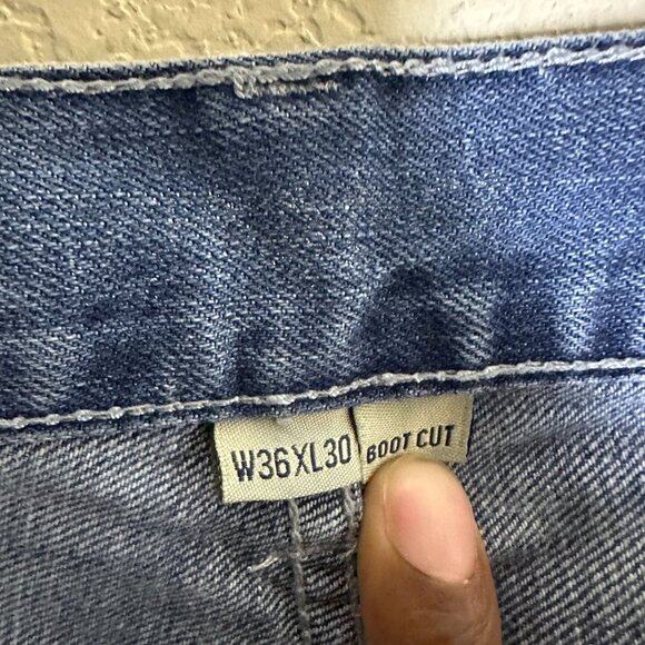 Flypaper Denim Jean Pant Men 36x30 Bootcut Western Indie Streetwear Y2K Indie - Picture 4 of 13
